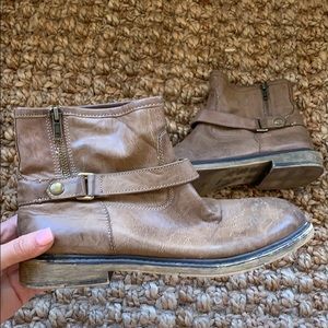 Forever 21 Buckled Ankle Boot